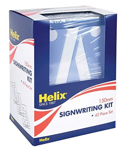 Image of Helix H70020 6 inch 150mm Letter Stencil and Signwriting Kit