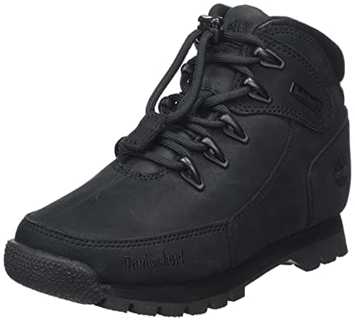 Image of Timberland Pro Unisex Kids Euro Rock (Youth) Chukka Boot, Black, 12.5 UK Child