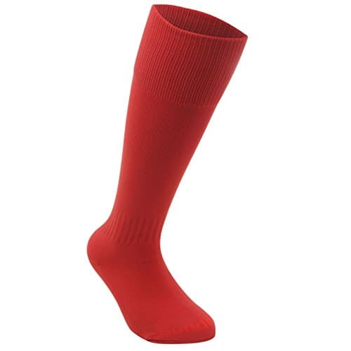 Image of Sondico Mens Football Socks Plus Size Red Mens 12+