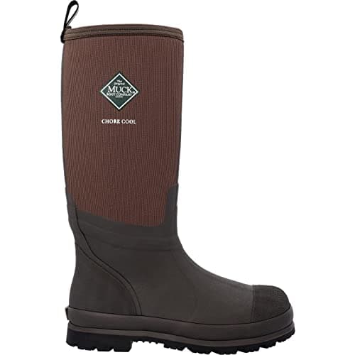 Image of Muck Boots Chore Cool High, Unisex Adults Wellington Boots, Brown (Brown/Brown), 6 (39/40 EU)