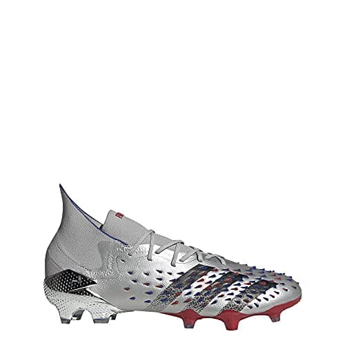 Image of adidas Predator Freak .1 FG - Silver Metallic-Red-Royal, 9.5 UK (KZO00)