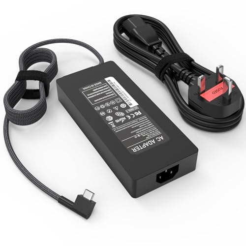 Image of 230W AC Adapter Compatible with Razer Blade Pro 17 4K RZ09 RC30-0248 GTX1060 GTX1070 RTX2070 RTX2080 GTX1660 (2014-2023),Compatible with Razer Blade 14 15 RTX GTX 1660Ti Gaming Laptop Charger