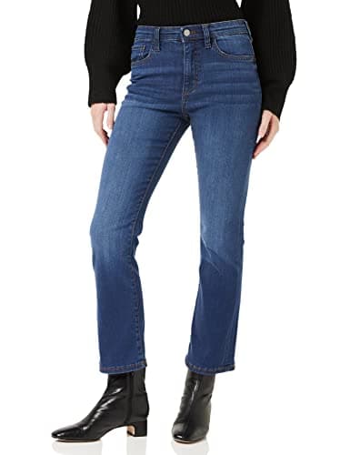 Image of French Connection Women's Conscious Stretch Demi Boot Ankle Jeans, Vintage MID WASH, 12