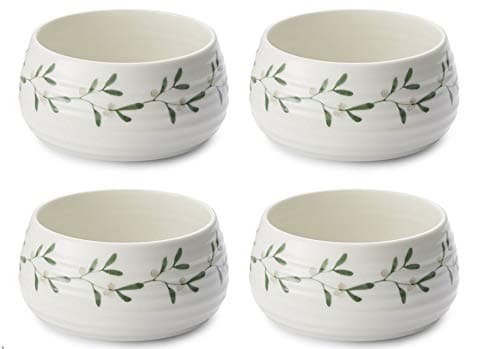 Image of Sophie Conran for Portmeirion Mistletoe Small Dish Set of 4