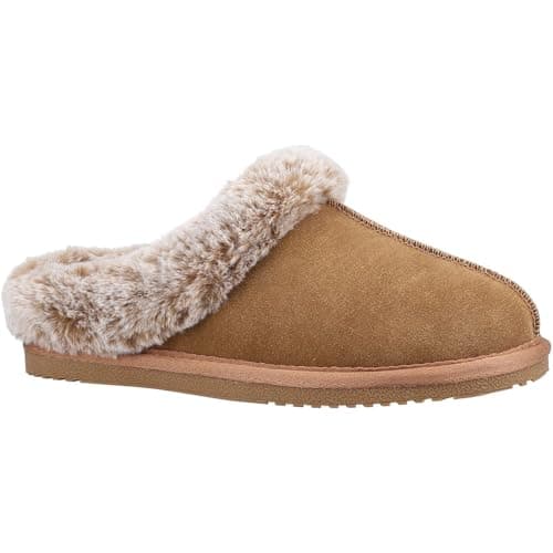 Image of Hush Puppies Women's Amara Slippers, Tan, 5
