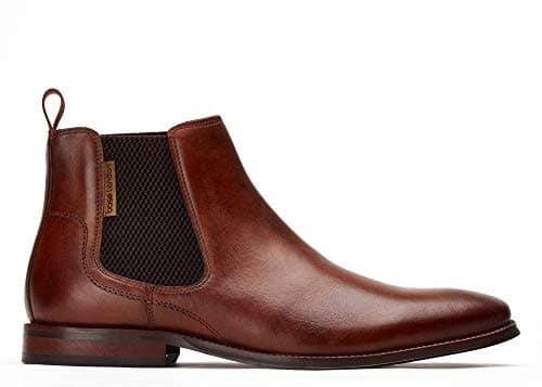 Image of Base London SIKES WASHED TAN Men's Chelsea Boots UK 6