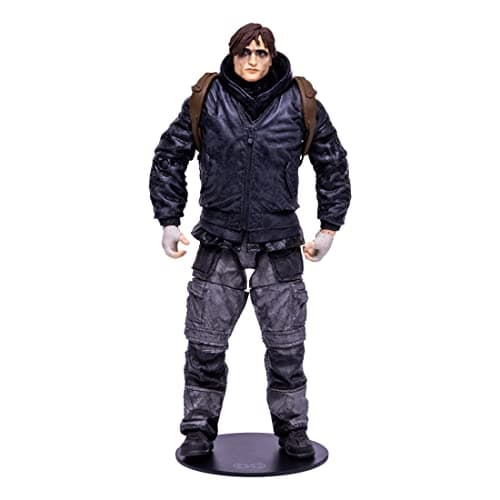 Image of McFarlane Toys, 7-Inch DC Batman Bruce Wayne Unmasked Action Figure with 22 Moving Parts, Collectible DC Batman Movie Figure with Stand Base and Unique Collectible Character Card – Ages 12+