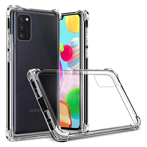 Image of Totill Case for Samsung Galaxy A41, Crystal Clear [Anti-Yellow] Shockproof, fully Protective Smartphone, Cover for Samsung Galaxy A41 phone Funda Coque Hülle 6.1 inch - Transparent
