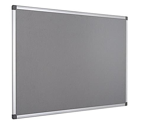 Image of Bi-Office Maya – Notices in Felt Board, 1500 x 1200 mm, Grey
