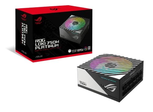 Image of ASUS ROG Loki SFX-L 750W Platinum (Fully Modular Power Supply, 80+ Platinum, Lambda A Certified, 120mm PWM ARGB Fan, Aura Sync, ATX 3.0 Compatible, PCIe 5.0 Ready, 10 Year Warranty)