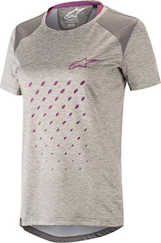 Image of Alpinestars Women's Stella Alps 6.0 ss Jersey, Light Gray, X-Small