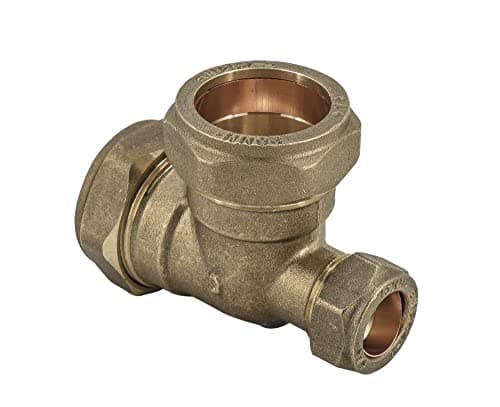 Image of 22mm x 15mm x 22mm Compression Reducing Tee