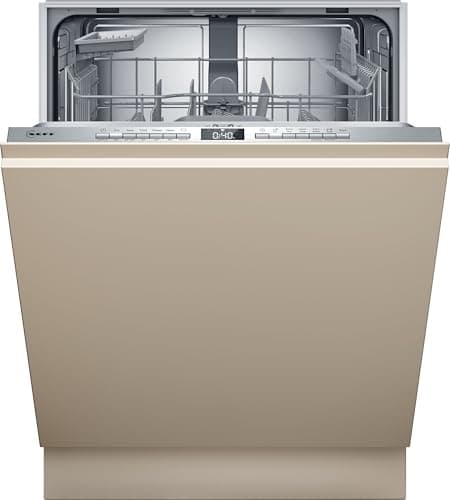 Image of NEFF N50 S175HTX14G Fully Integrated Full Size Dishwasher- Silver Control Panel - C Rated