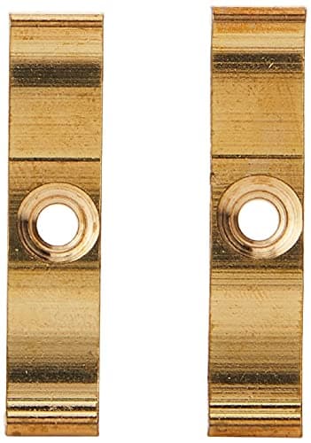 Image of Merriway BH02317 (2 Pcs) Turn Button Granny Catch, 38mm (1.1/2 inch) Solid Brass - Pack of 2 Pieces