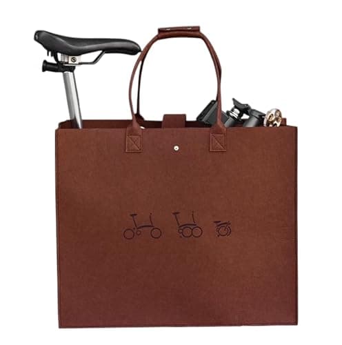 Image of London Craftwork Storage Travel Bag for Brompton (Brown)