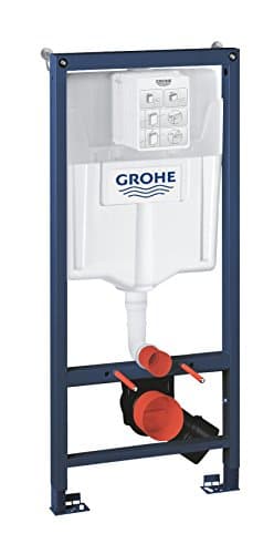 Image of GROHE 38536001 Rapid Sl 2-in-1 Set for Wall-Hung Toilet, 1.13 m, Wall Brackets
