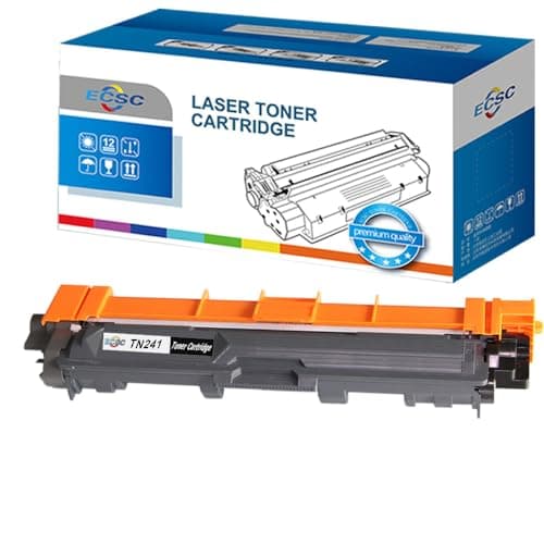 Image of ECSC Compatible Toner Cartridge Replacement for Brother DCP-9015CDW DCP-9020CDW HL-3140CW HL-3150CDW HL-3170CDW MFC-9140CDN MFC-9330CDW MFC-9340CDW TN241/TN242 (Black, 1-Pack)