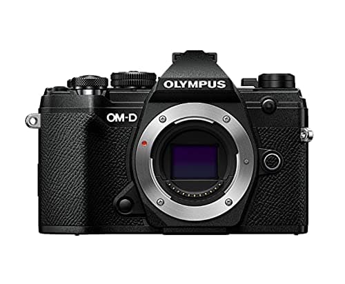 Image of Olympus OM-D E-M5 Mark III Micro Four Thirds System Camera Body, 20 MP Sensor, 5-Axis Image Stabilizer, Powerful Autofocus, Electronic OLED Viewfinder, 4K Video, Wi-Fi, Bluetooth, Black