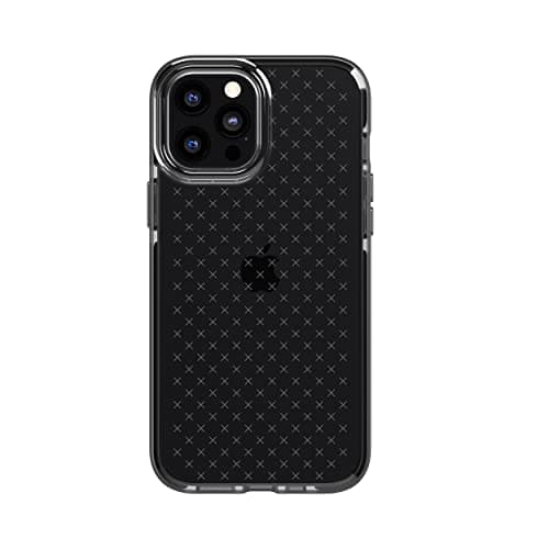 Image of tech21 Evo Check for Apple iPhone 12 Pro Max 5G - Germ Fighting Phone Case with 12 ft. Drop Protection, Black