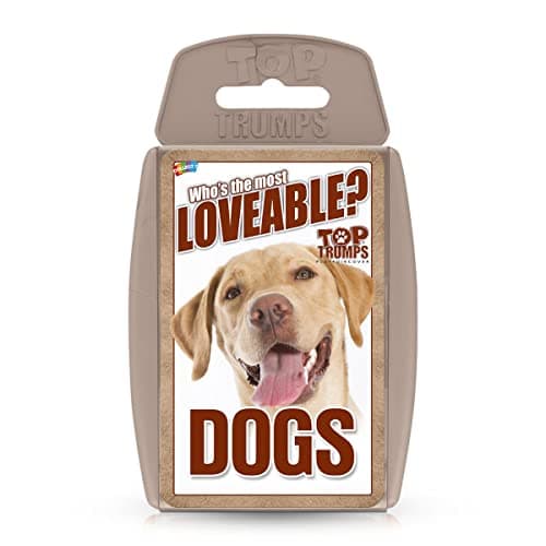 Image of Top Trumps Card Game Dogs - Family Learning Games for Kids and Adults for 2 Players and More - 6+ Years Old