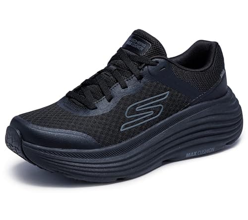 Image of Skechers Womens Trainers- MAX Cushioning Endeavour CANOVA, Black, 4