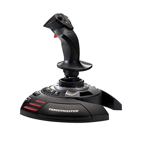 Image of Thrustmaster T.Flight Stick X - Ergonomic Flight Simulator Joystick with Adjustable Resistance and Wide Hand Rest for PC
