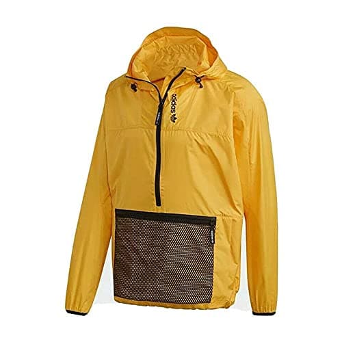 Image of adidas Originals mens Advantage Arch Anorak Bold Gold Medium