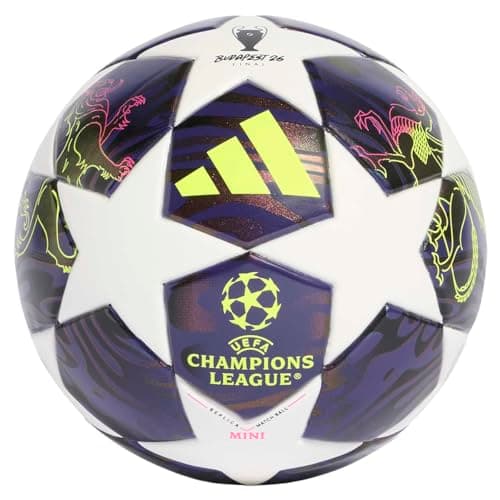 Image of adidas Unisex UCL Mini F Purple / White / Yellow / 1