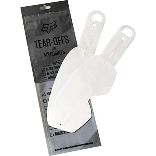 Image of Fox Airspace/Main Ii Lam Tear Off-20Pk Clear