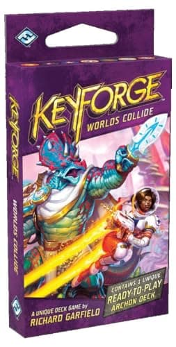 Image of KeyForge Worlds Collide Deck Display (12 Decks)