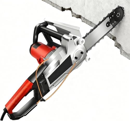 Image of Concrete Cutter Chain Saw, 8900W 480mm Concrete Saw with Pure Copper Motor and Intelligent Water Pump for Reinforced Concrete, Ceramic Tiles, and Brick Walls