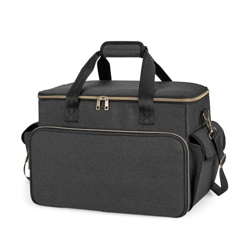 Image of Trunab Gaming Console Carrying Bag Compatible with PS5 Pro/PS5/PS4/Xbox One, Travel Carry Case with Large Rooms for Controllers, Cables, Portable Hard Disks and Other Accessories, Patented Design