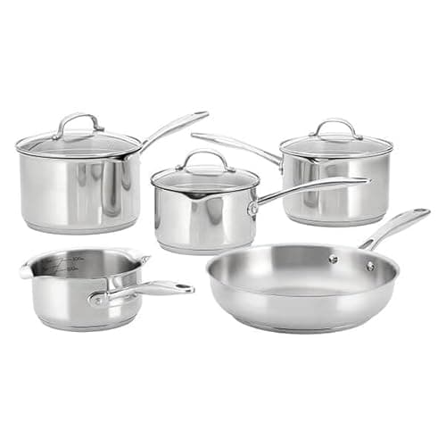 Image of Stellar 7000 Profile 5 Piece Draining Cookware Set