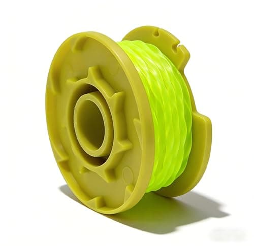Image of MOECSHSY Strimmer Spool for Ryobi, Strimmer Wire for Ryobi One Plus+, 1.6mm Double Autofeed Spools Replacement Compatible with Ryobi 18v, 24v, and 40v Cordless Trimmers -4 Pack