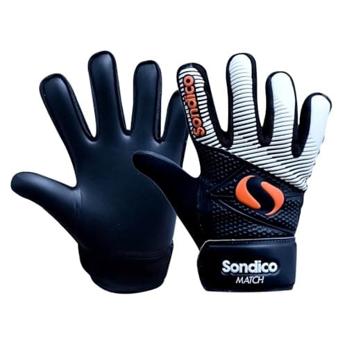 Image of Sondico Unisex Match Junior Goalkeeper Gloves Black/White 6