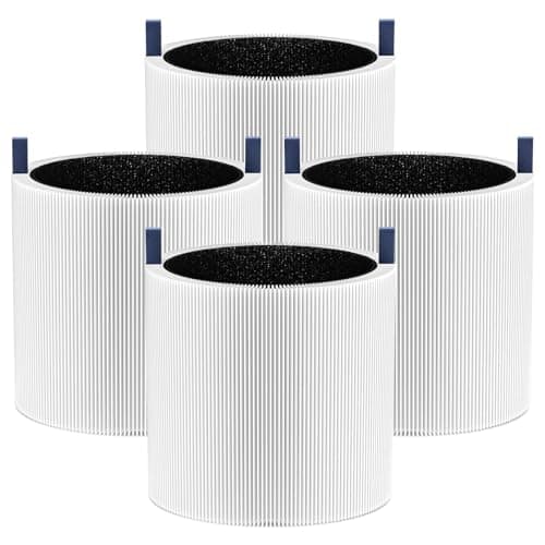 Image of 4 Pack Mini Max Replacement Filter Compatible with Blueair Blue Pure Mini Max Air Purifiers, Blue Pure FMINI Filter High Efficiency H13 True HEPA Air Filter for Blue Pure Mini Max