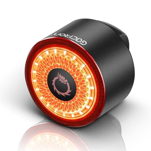 Image of Gaciron Rear Bike Light LOOP-100 Super Bright with Magnetic Force, Bike Rear Lights with Smart Brake Function, 7 Working Modes, IPX6 Waterproof, Bicycle Light USB Rechargeable for Safety & Warning