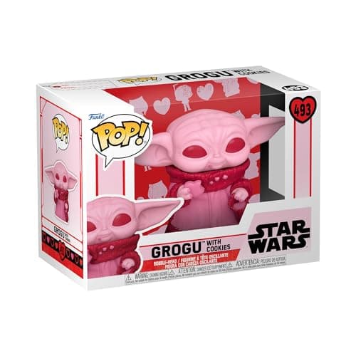 Image of Funko Pop! Star Wars: Valentines - Grogu (the Child, Baby Yoda) - Star Wars: the Mandalorian - Collectable Vinyl Figure - Gift Idea - Official Merchandise