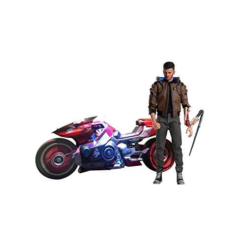 Image of PUREARTS Limited Cyberpunk 2077 V Male & Bike 1/6 Scale Articulated Figure (Net)