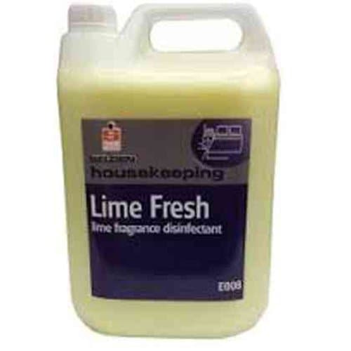 Image of Selden E008 Lime Fresh Fragrance Disinfectant, 5 L