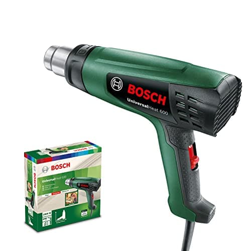 Image of Bosch Home and Garden Heat Gun UniversalHeat 600 (1800 W, Temperature: 50 / 300 / 600 °C, In Carton Packaging), Design 2019, Pale Green