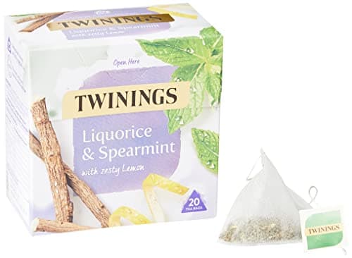Image of Twinings Liquorice and Spearmint Herbal Tea Bags - 20 Tea Bags