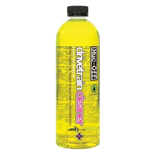 Image of Muc-Off Drivetrain Cleaner - Biodegradable Bike Chain Cleaner and Degreaser Spray - Fast-Acting Cleaning Spray for Chain and Drivetrain, MTB Road Gravel BMX - 750ml