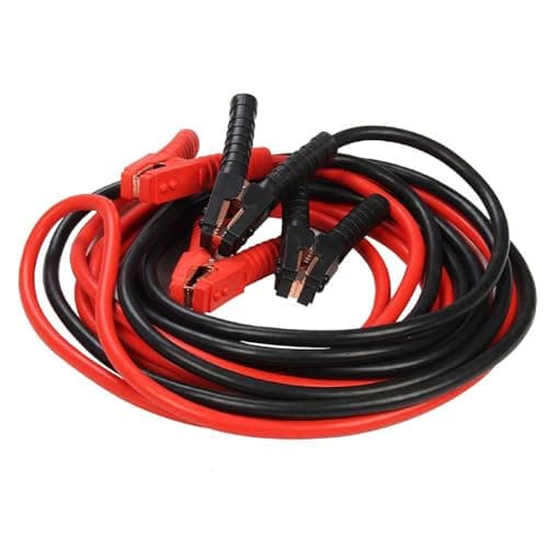 Image of CROWNSHOP Jumper Cables for Car BatteryI nsulated Booster Cables with PVC CASE 6M 3000Amp Jump Starting Dead or Weak Batteries Emergency Roadside Assistance, Works in Every Weather