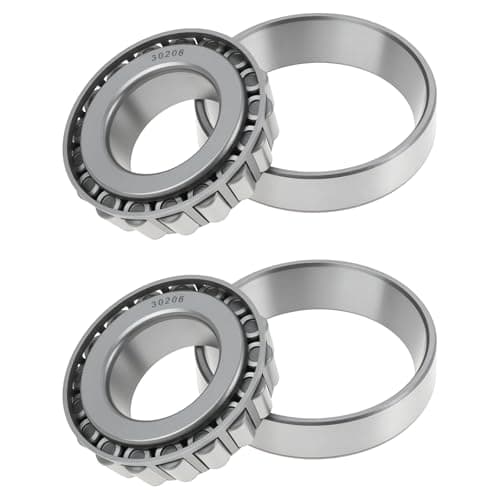 Image of The Lord of the Tools 2Pcs Tapered Roller Bearing 30206 30 x 62 x 17.25 mm Suitable For Automotive Industrial Machinery Power Transmission