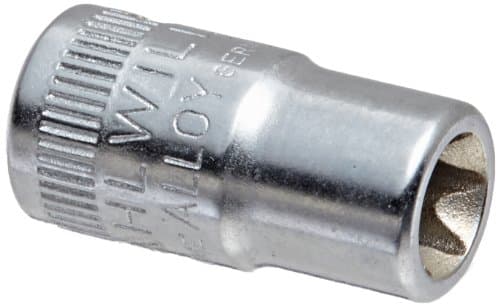 Image of Stahlwille STW40TXE8 1/4-Inch Drive E8 7.5mm Outside Torx Socket - Silver