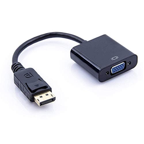 Image of Multibao DP to VGA Adapter, Gold-Plated DisplayPort to VGA Converter Male to Female 1080P HDTV