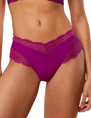 Image of Triumph Women's Lift Smart Bandeau Maxi EX Briefs, Purple, L