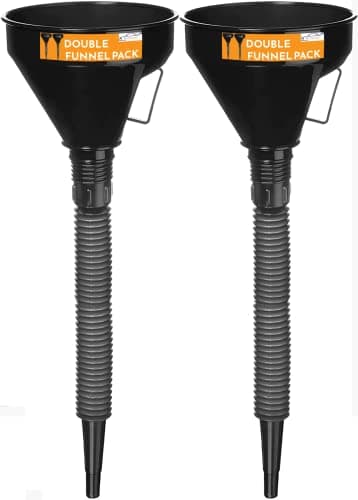 Image of Xtremeauto Flexible Funnel & Spout - Car, Fuel & Wide Mouth Funnel For Oil, Adblue, Screenwash, Coolant & Petrol