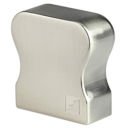 Image of Brushed Nickel HR Profile Handrail End Cap - Pair
